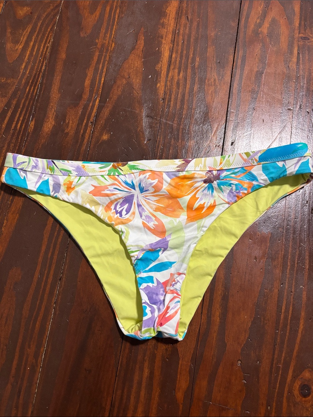 Retro Revo Reversible Moderate Bikini Bottoms